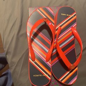 Tory Burch Platform Flip Flops